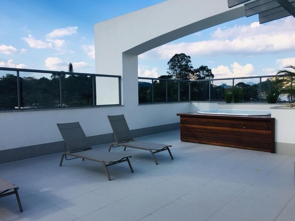 Apt quarto e sala com varanda e lazer completo, no Alto - Teresópolis/RJ — Foto 13